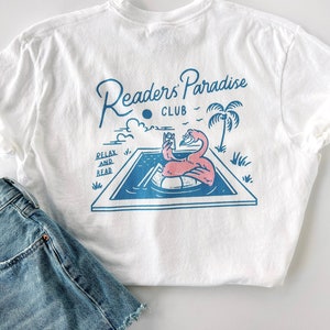 Readers' Paradise Tee | Bookish Tee | Bookish Shirt | Summer Tee | Librarian Tee