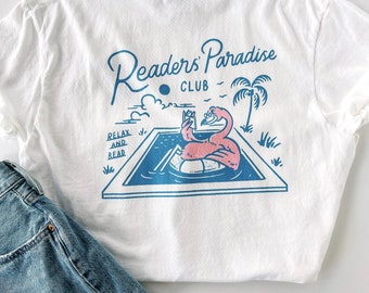 Readers' Paradise Tee | Bookish Tee | Bookish Shirt | Summer Tee | Librarian Tee