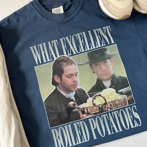 Boiled Potatoes Tee | Jane Austen Shirt | Pride and Prejudice Tee | Bookish Tee | Funny Tee | Book Lovers Shirt