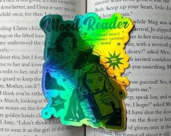 Mood Reader Holographic Sticker