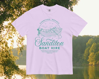Sanditon Boat Hire Tee | Period Drama Tee | Regency Inspired Apparel