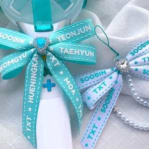 TXT MOABONGTomorrow x Together Light Stick Ribbon Bow concert accessory  V1 V2