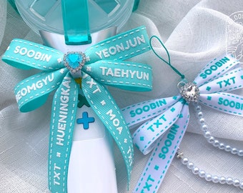 TXT MOABONG Tomorrow x Together Ribbon Bow light stick wristband wrist strap concert accessory