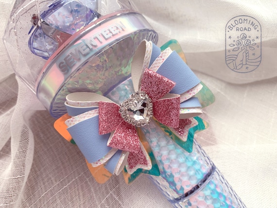 SEVENTEEN Caratbong Light Stick Leather Bow Kpop Concert