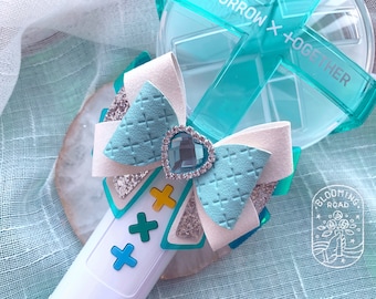 お気に入り X Tomorrow MOABONG TXT Together Kpop Bow Leather Stick Light アイドル