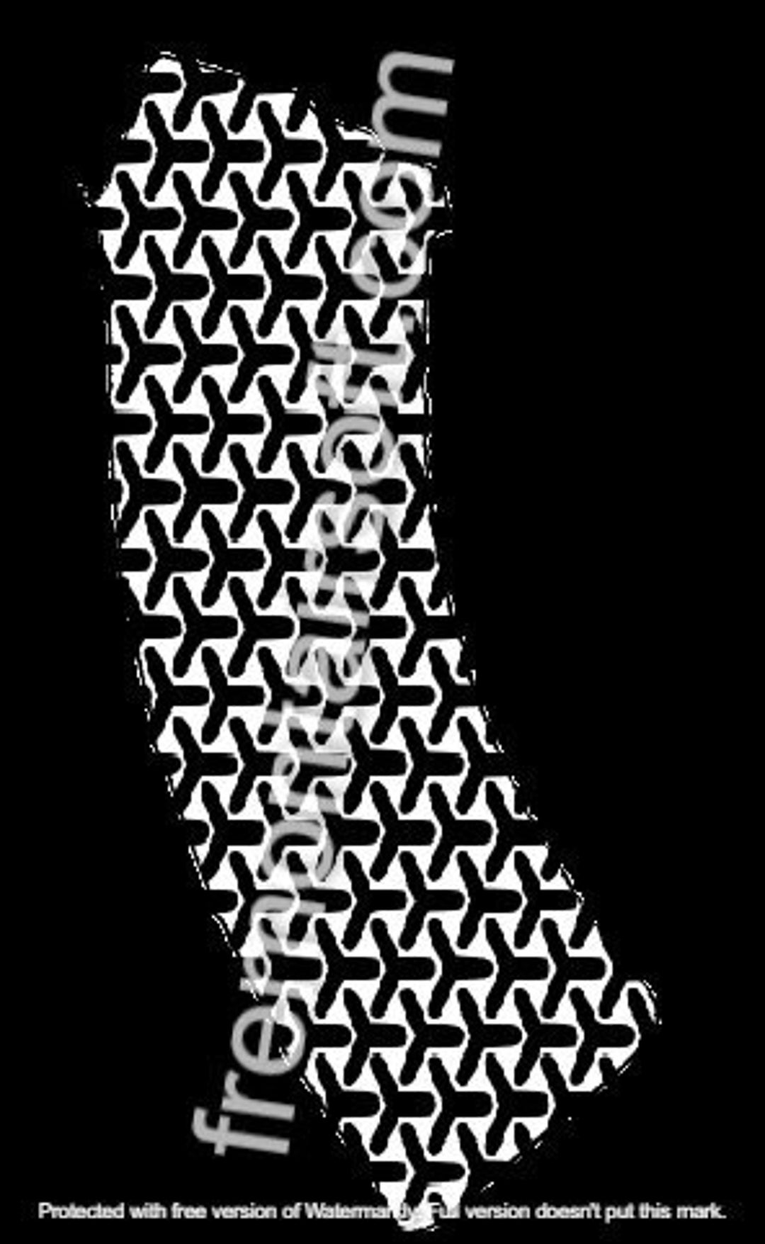 AK 47 Pmag Mag Pul Pattern Fiber Laser Template. SVG File for Laser