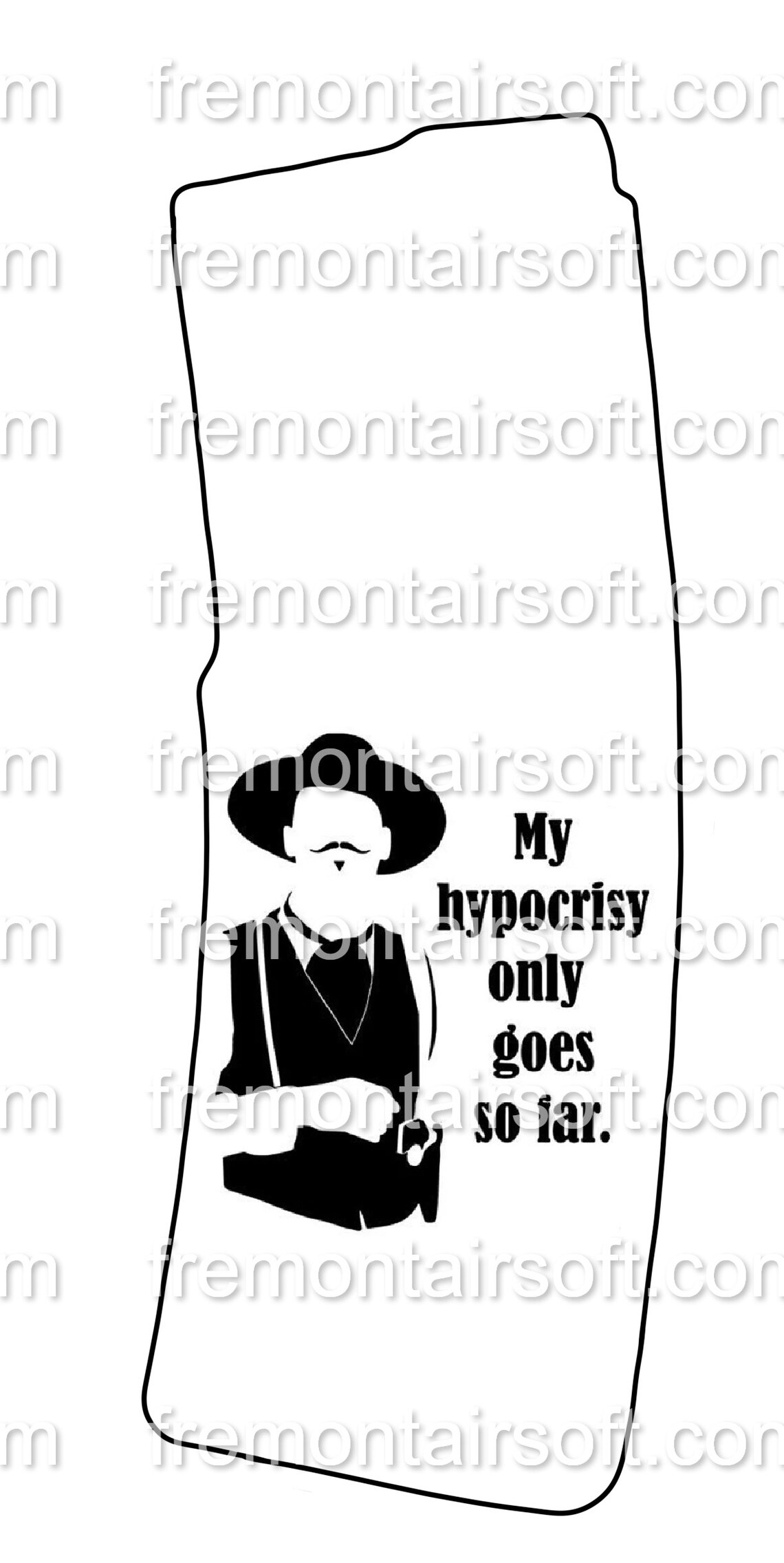 Doc Holliday Pmag Magazine Template .svg and .png for Fiber - Etsy