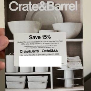 Crate and Barrel - Etsy