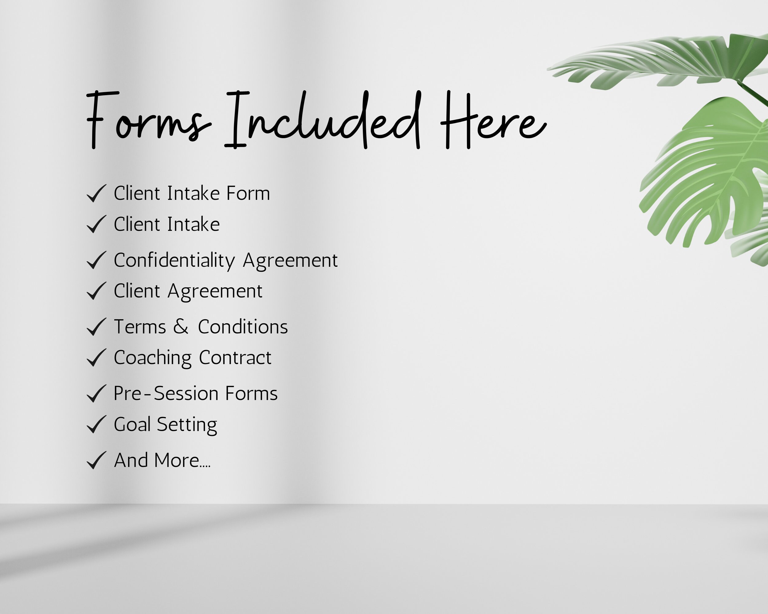 Client Intake Form Template, Canva Design (digital Download) - Etsy