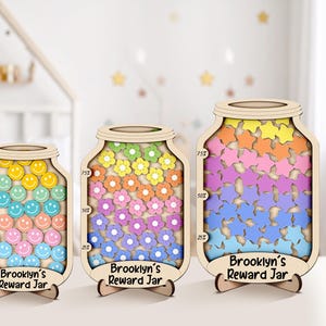 Barattolo magnetico con gettoni, barattolo con stella sorridente per insegnanti, regali per bambini, sistema di ricompensa, comportamento positivo, addestramento al vasino