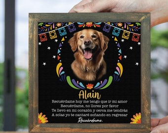 Ofrenda Memorial Pet Frame, Pet Day Of The Dead, Pet Memorial Keepsake, Pet Keepsake, Pet Memorial Nicho Altar Shrine, Pet Shadow Box