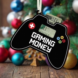 Gaming Geldkarte Geschenk, Teenager Geschenke Bargeld Halter Kuppel für Gamer, Geburtstagsgeschenk für Gamer Videospiel, Weihnachtsgeld & Geschenkkartenhalter