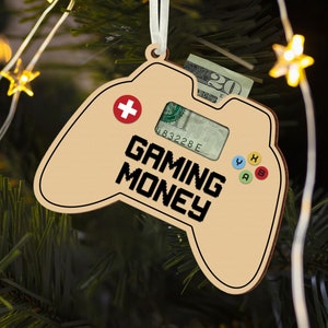 Gaming Geldkarte Geschenk, Teenager Geschenke Bargeld Halter Kuppel für Gamer, Geburtstagsgeschenk für Gamer Videospiel, Weihnachtsgeld & Geschenkkartenhalter