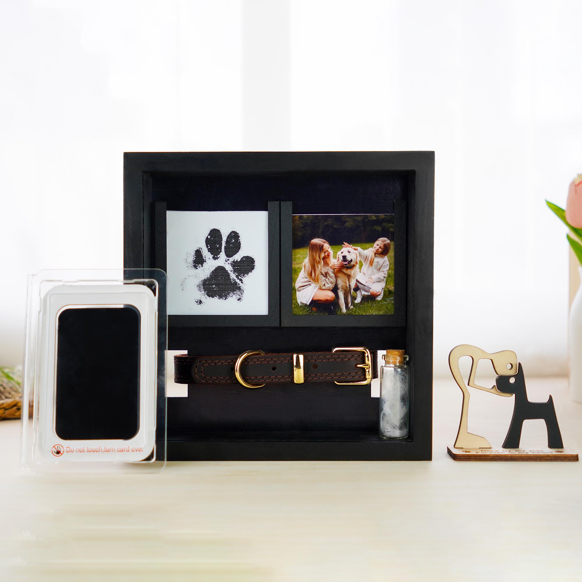 Cornice Commemorativa Per La Perdita Di Un Animale Domestico - Regalo Di Condoglianze Per Cane E Gatto - 20x14,5 Cm Con Supporto In Ferro