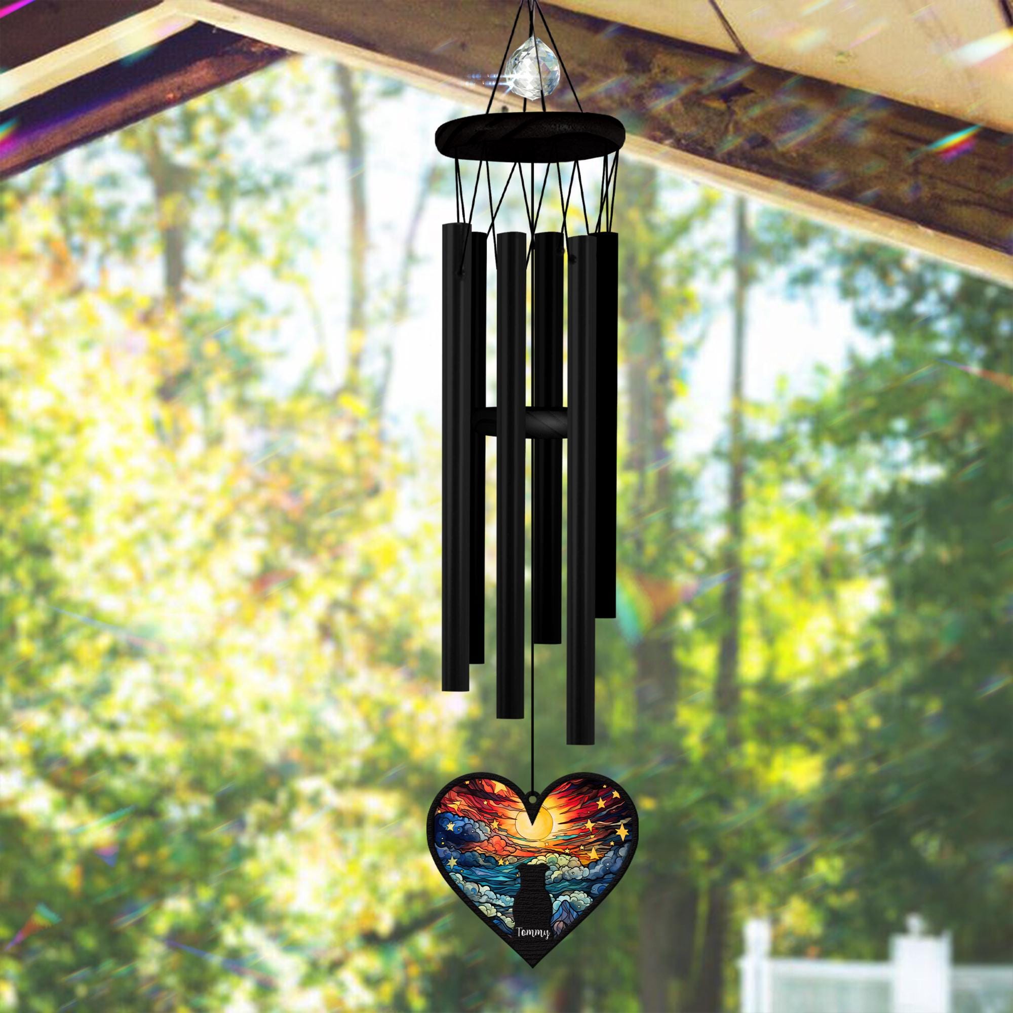 Regali commemorativi, campanelli a vento commemorativi per lutto