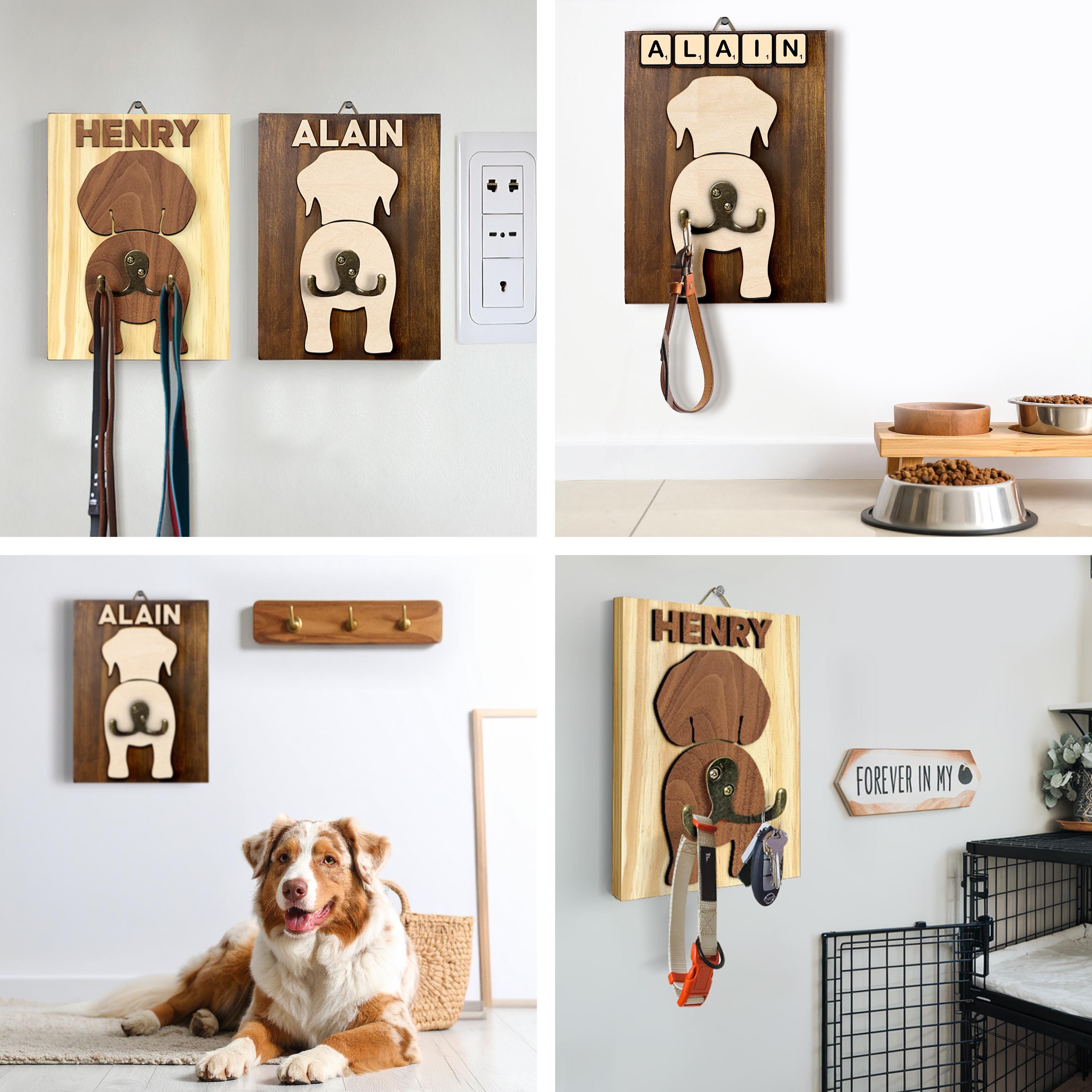 Personalized Dog Leash Holder,leash Hook With Name,dog Butt Leash