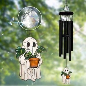 Monstera Wind Chime - Etsy