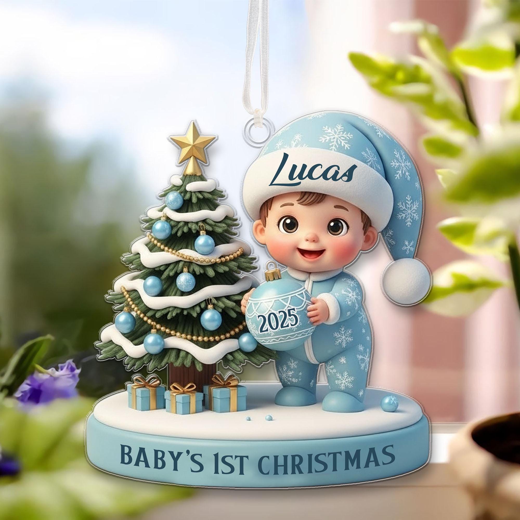 Babys First Christmas Ornament 2002 - Etsy Canada