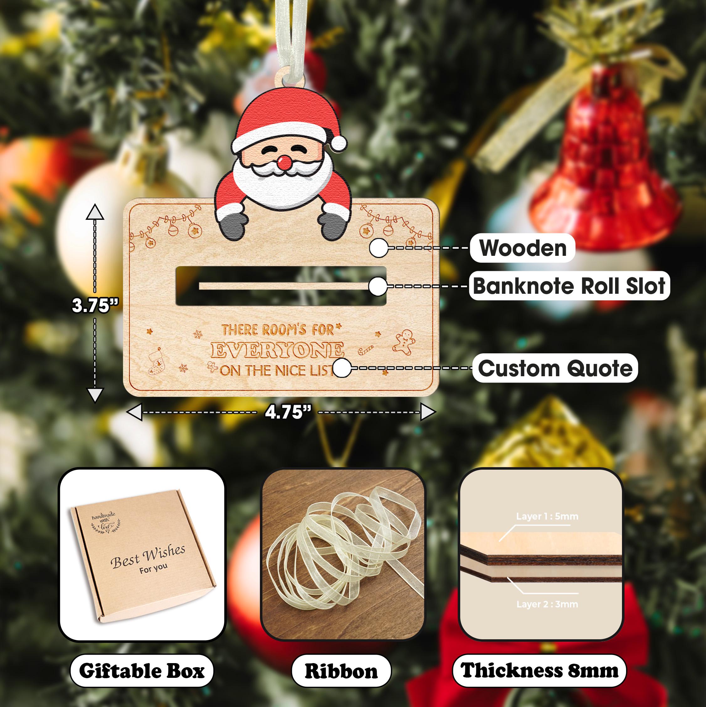 Weihnachts-Geld- Oder Geschenkkartenhalter Mit Umsc Produktbild-Vorschau 6