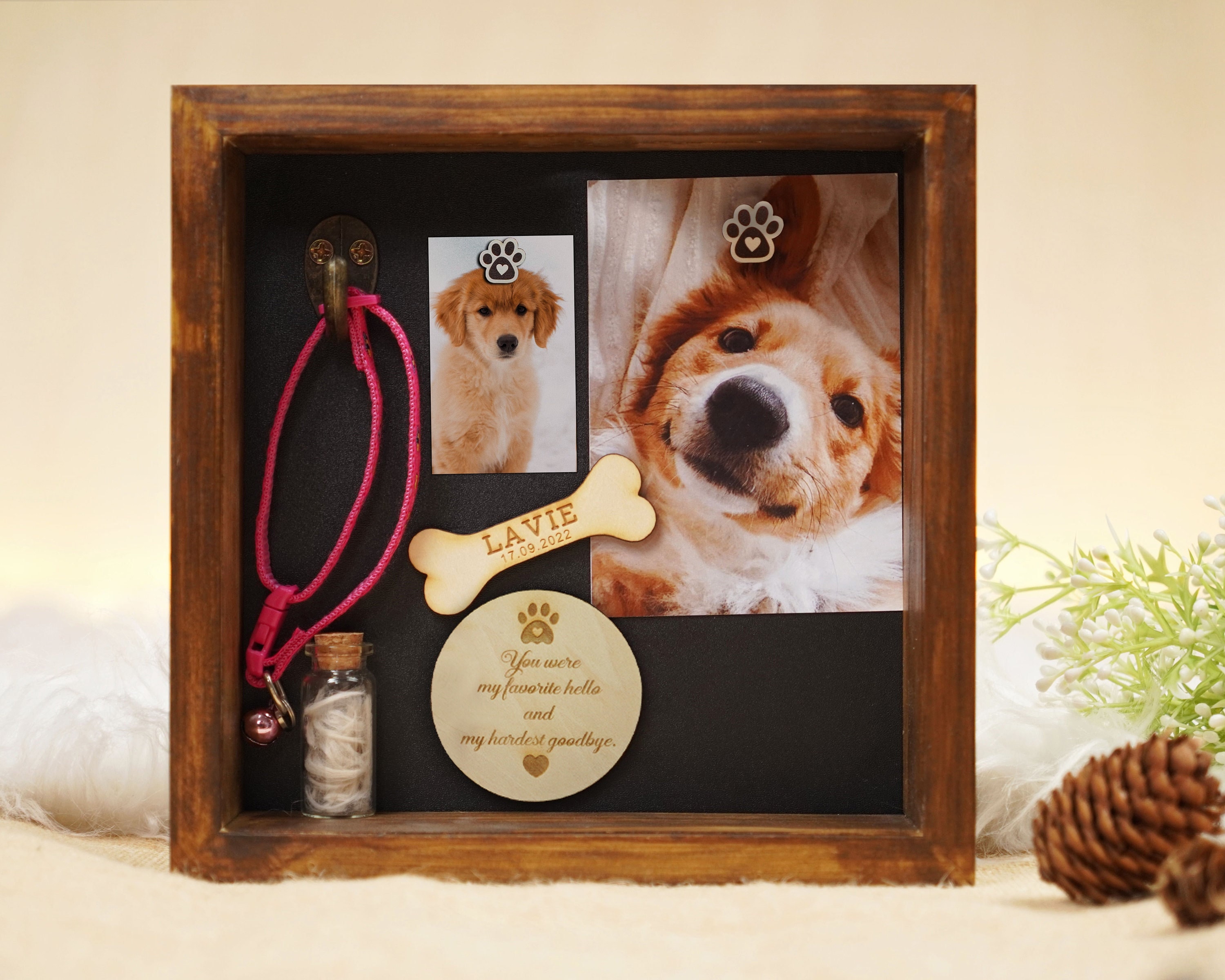 Ginkgo Leaves Wood Box [wood Anniversary Gift, Personalized