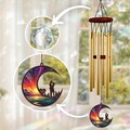 Custom Couple Wedding Anniversary Gift, Wedding Gift, Couple Wind Chimes, Anniversary Keepsake Gift For Him, Gift for Girlfriend,Couple Gift
