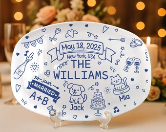 Bandeja de boda personalizada, regalo de novia personalizado, regalo para pareja, recuerdo para novia y novio, despedida de soltera, regalo para amigos, regalo para mejor amiga.