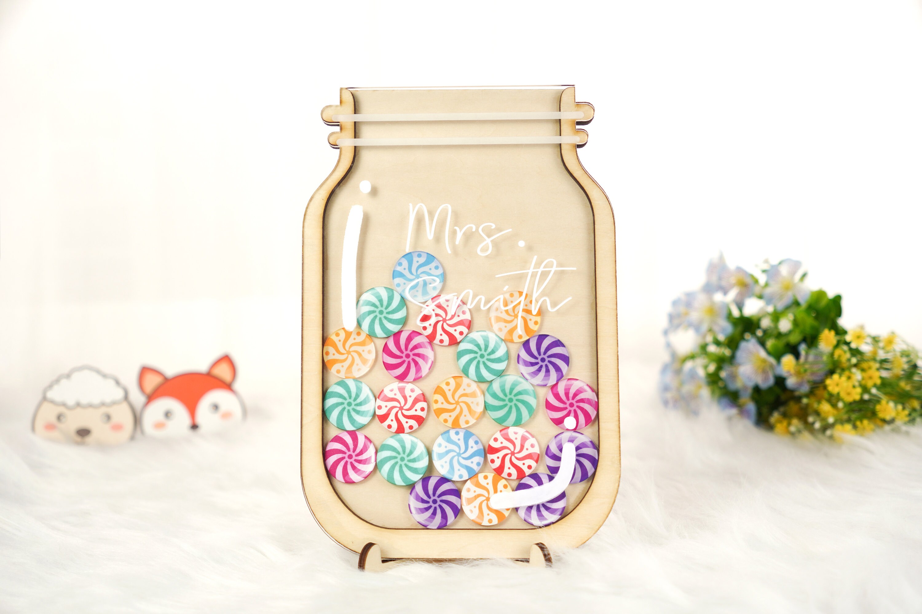 Candy Jar Reward Jar, Reward Jar for Kids, Lollipop Candy Classroom ...