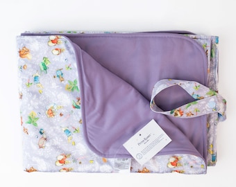 Peter Rabbit in Spring - Change Mat - Wipeable/ Waterproof/ Machine Washable/ Padded/ Portable