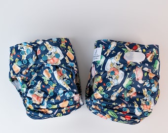 Peter Rabbit Wipeable Cloth Diaper – All-In-2 Swim Nappy