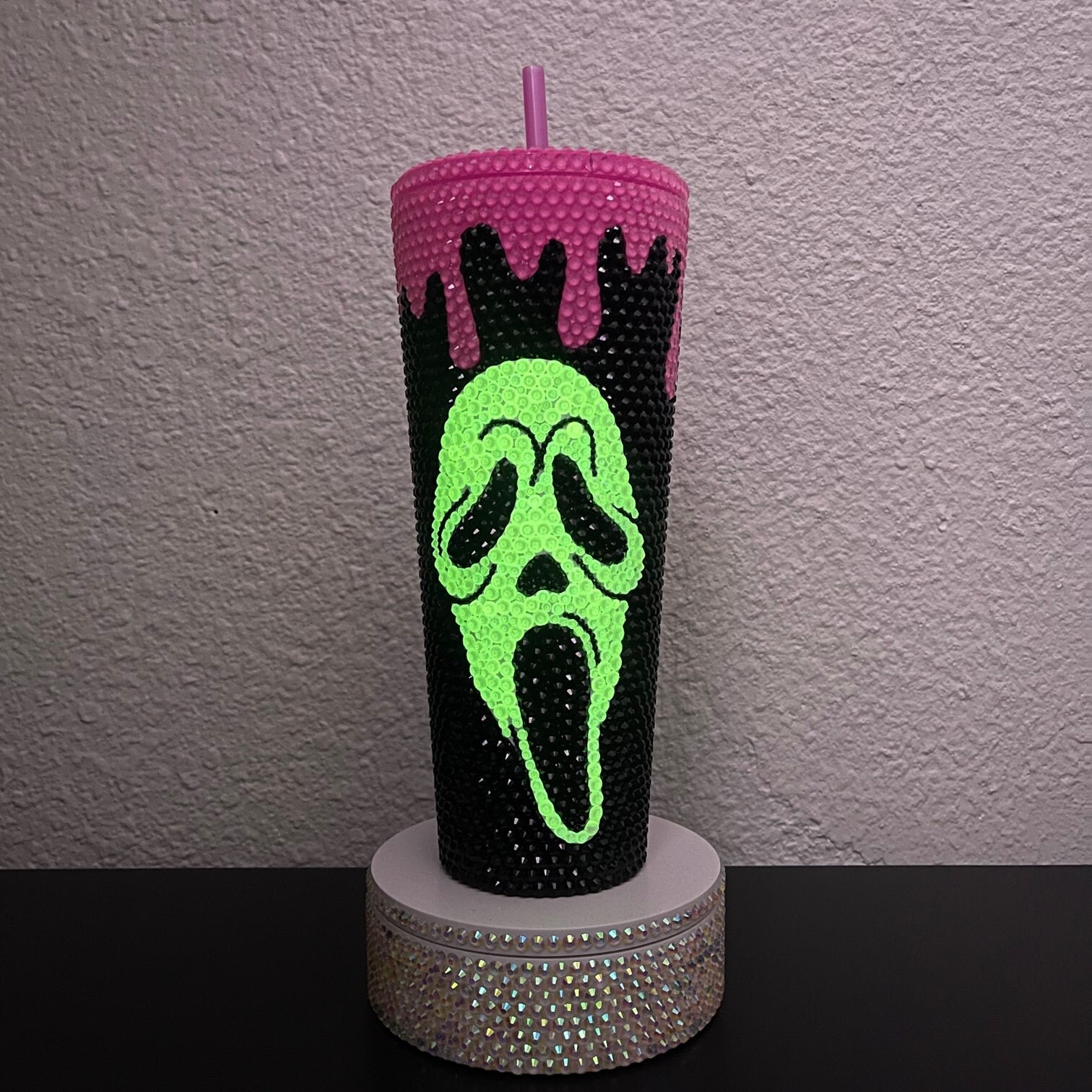 Vaso Ghostface vaso Starbucks Ghostface Ghostface Bedazzled Etsy México