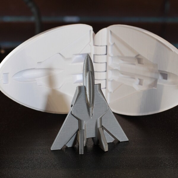 3D printed Jet-In-An Egg