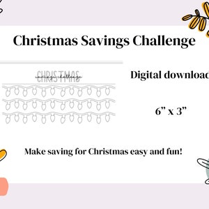 Christmas Lights Savings Challenge