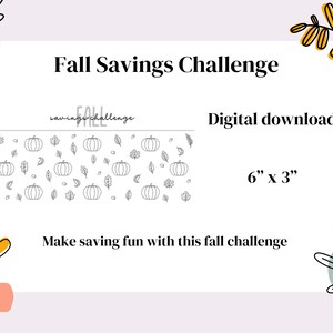Fall Savings Challenge