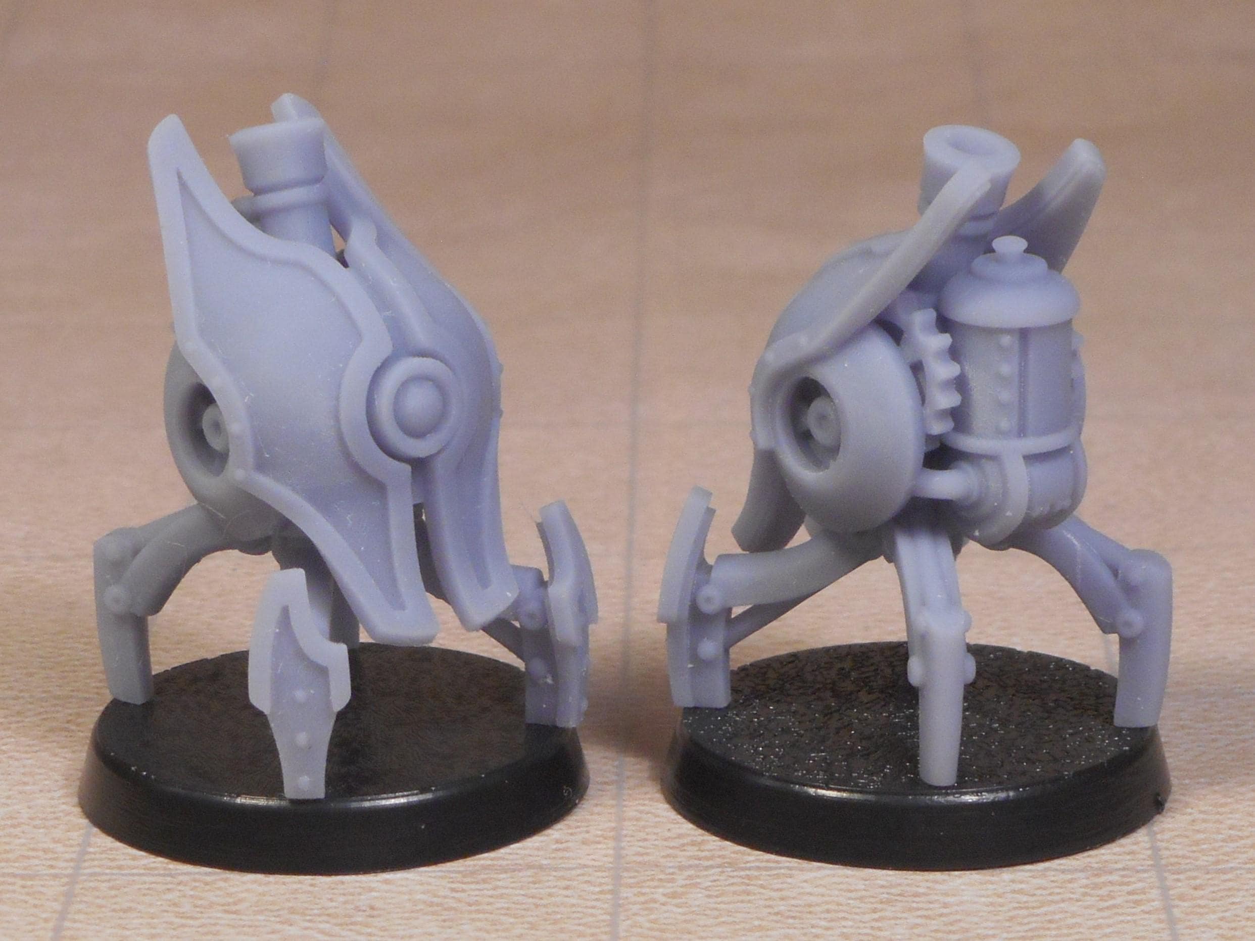 Shield Sentry STL Files for 3D Printing: Steampunk Clockwork Robot ...