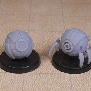 Spinnen Ball Uhrwerk Roboter Miniatur Handwerker Konstrukt für Tabletop Spiele