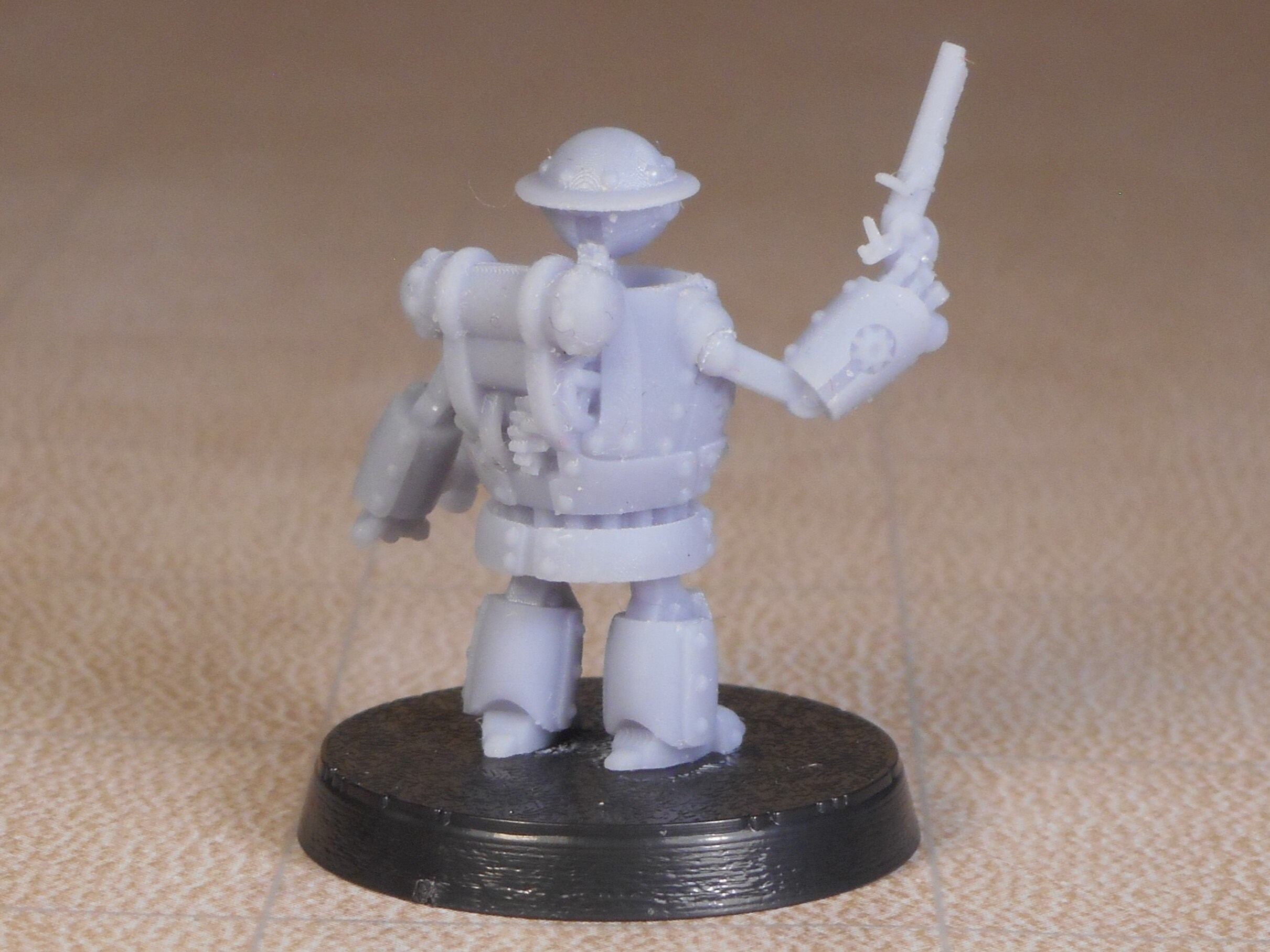Clockwork Humanoid Robot Miniature Autognome Artificer
