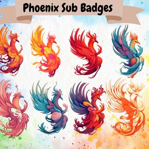 Insignias secundarias de Phoenix / Gestos de Twitch o insignias secundarias/