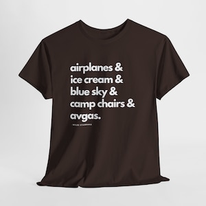 Air Show Tee / Fly-in / Aviation celebration / Pilot / Aerobatics Tshirt