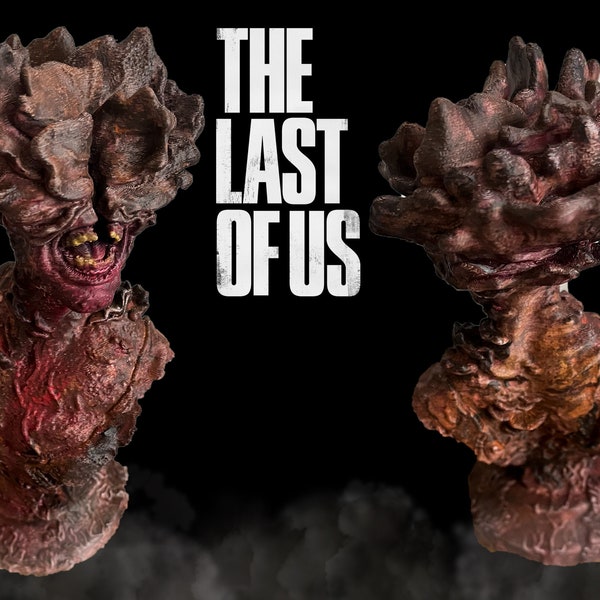 The Last Of Us clicker bust statue 3D Print HBO