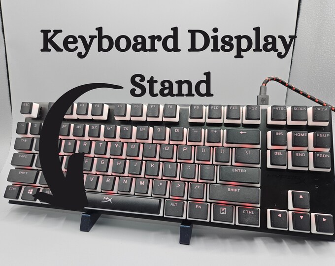 Mechanical Keyboard Display Stand 3D Printed Keyboard Holder Gift for ...