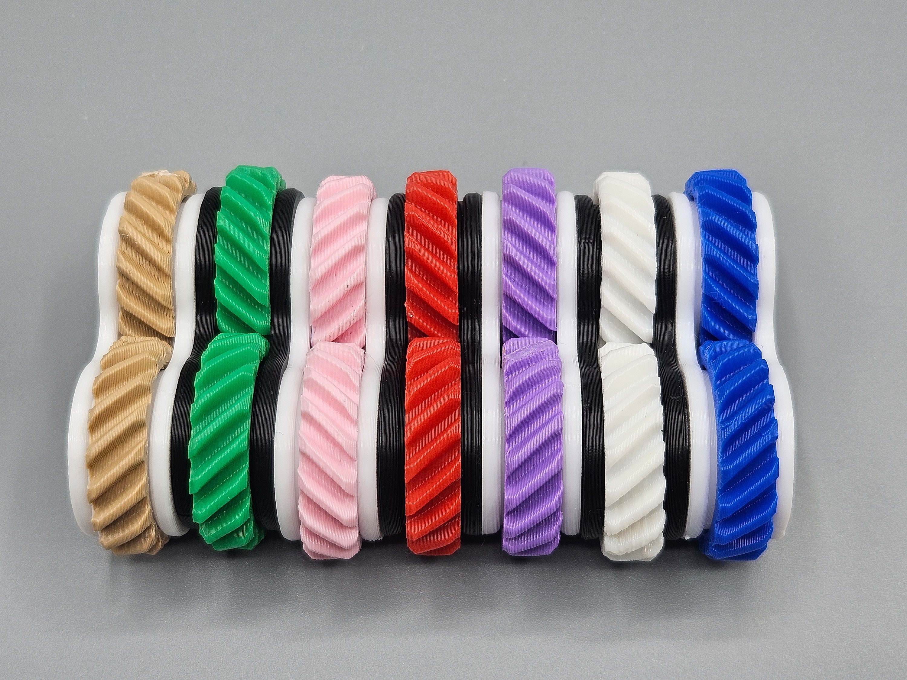 ADHD Fidget Gear Ring Toy for Kids Gift Fidget Toy Gear Ring Fidget ...