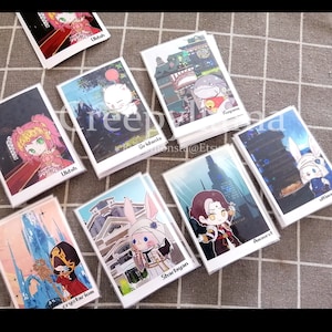 FFXIV main cities polaroid photo prints | Uldah | Gridania | Kugane | Crystatrium | Amarout | Sharlayan