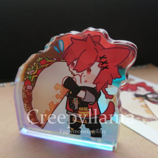 FF14 | Graha tia Taco acrylic meal pal mini standee | Final Fantasy XIV