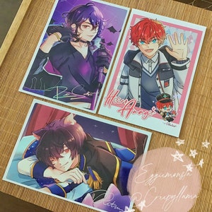 Enstar holo iriserende A6-prints | Rei Sakuma | Ritsu Sakuma | Hiiro Amagi