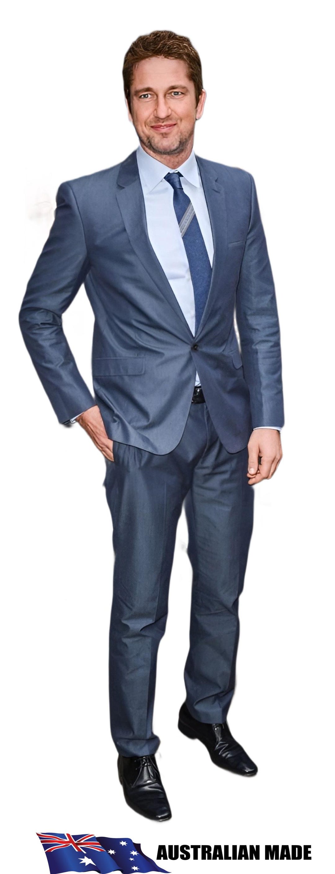 Gerard Butler Life Size Cut Out Standee 188cm X 64cm Corflute Foldable ...