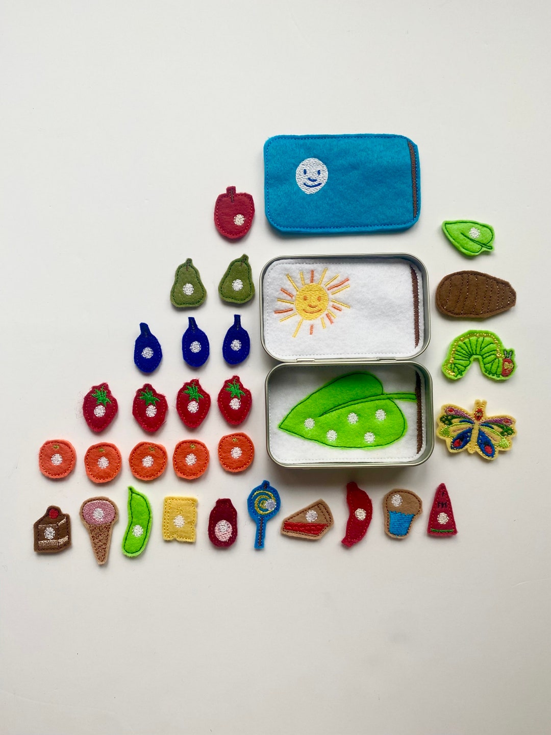 The Very Hungry Caterpillar Pocket Playset - Etsy