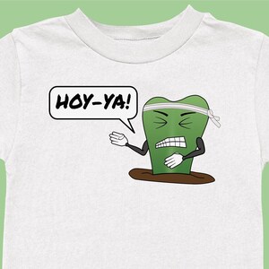 Youth Hoya Plant Shirt: Hoy-Ya! Meet Harry Kerrii, a Martial Arts Enthusiast, Nature Lover, and Heart Shaped Succulent Legend! Childrens Tee