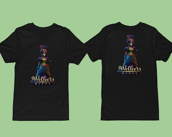 Wethers Wine Shirt - (Front & Back Print) - Voodoo Queen