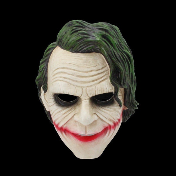 Fait à la main Halloween Bat Dark Knight Joker Robber Green Arrow Deathstroke Horror Fibre de verre Masque de protection en résine