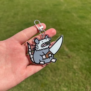 Cute Little Possum Keychain!